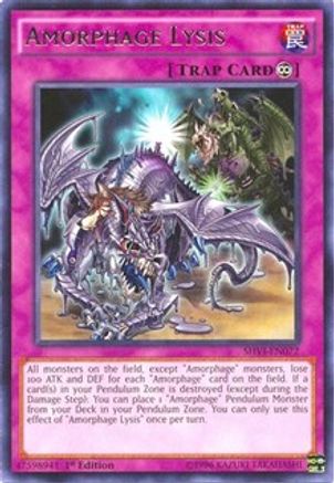 Amorphage Lysis (SHVI-EN072) - Shining Victories 1st Edition
