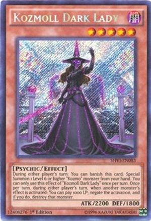 Kozmoll Dark Lady (SHVI-EN083) - Shining Victories 1st Edition