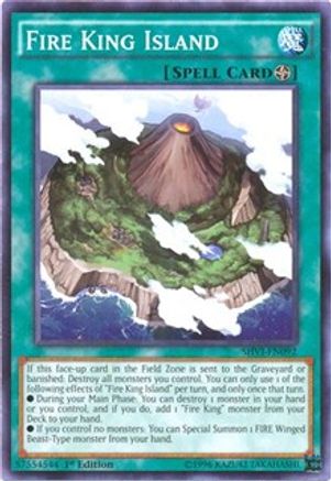Fire King Island (SHVI-EN092) - Shining Victories Unlimited