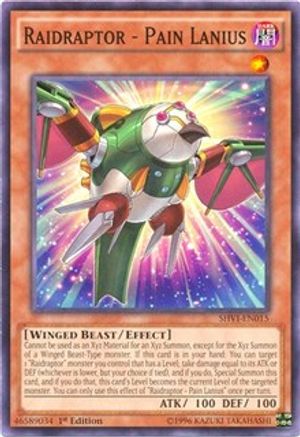 Raidraptor - Pain Lanius (SHVI-EN015) - Shining Victories Unlimited