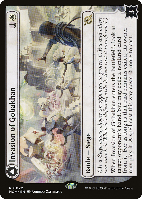 Invasion of Gobakhan (MOM-022) - March of the Machine Foil