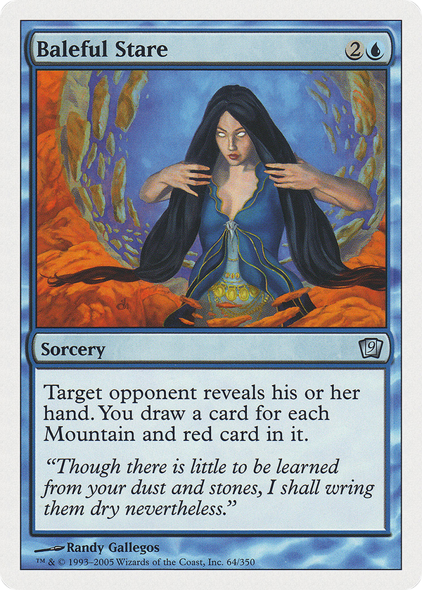 Baleful Stare (9ED-064) - 9th Edition