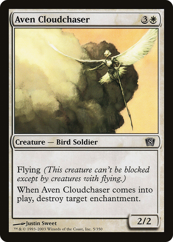 Aven Cloudchaser (8ED-005) - 8th Edition Foil
