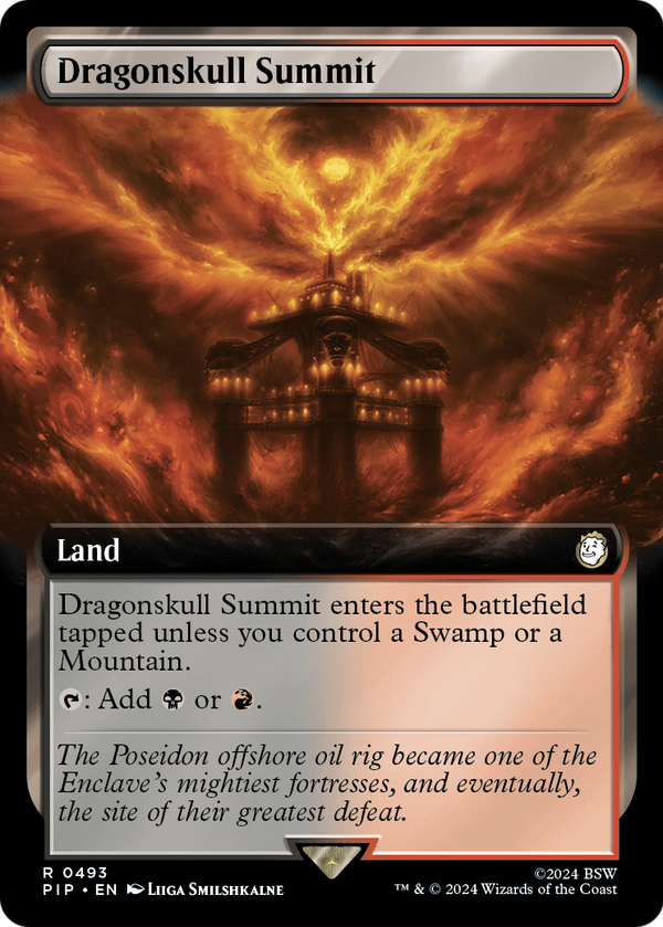 Dragonskull Summit (Extended Art) (PIP-493) - Fallout: (Extended Art) Foil