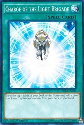 Charge of the Light Brigade (SR02-EN033) - Structure Deck: Rise of the True Dragons 1st Edition
