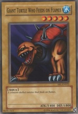 Giant Turtle Who Feeds on Flames (SRL-022) - Spell Ruler Unlimited