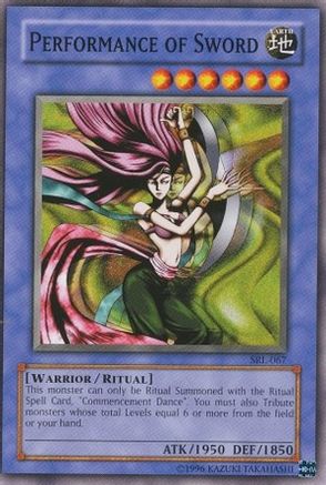 Performance of Sword (SRL-067) - Spell Ruler Unlimited