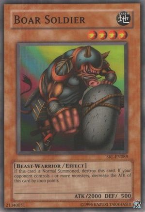 Boar Soldier (SRL-089) - Spell Ruler Unlimited