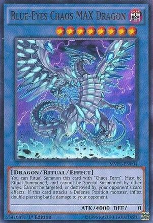 Blue-Eyes Chaos MAX Dragon (MVP1-EN004) - The Dark Side of Dimensions Movie Pack Unlimited