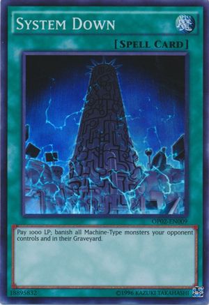 System Down (OP02-EN009) - OTS Tournament Pack 2 Unlimited