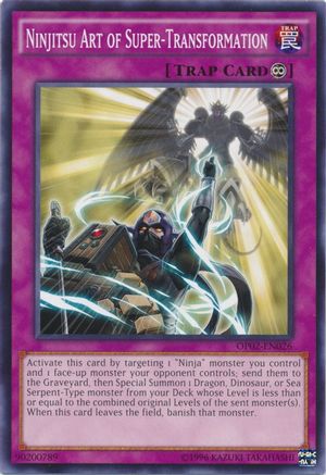 Ninjitsu Art of Super-Transformation (OP02-EN026) - OTS Tournament Pack 2 Unlimited