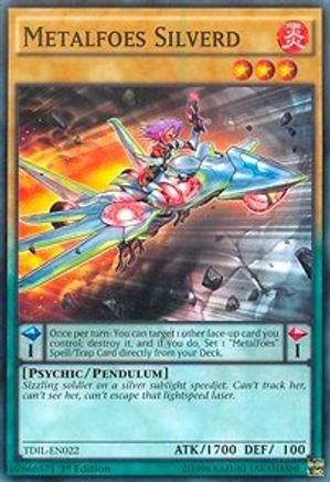 Metalfoes Silverd (TDIL-EN022) - The Dark Illusion 1st Edition
