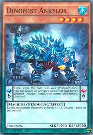 Dinomist Ankylos (TDIL-EN026) - The Dark Illusion Unlimited