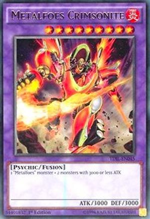 Metalfoes Crimsonite (TDIL-EN045) - The Dark Illusion Unlimited