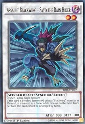 Assault Blackwing - Sayo the Rain Hider (TDIL-EN047) - The Dark Illusion Unlimited