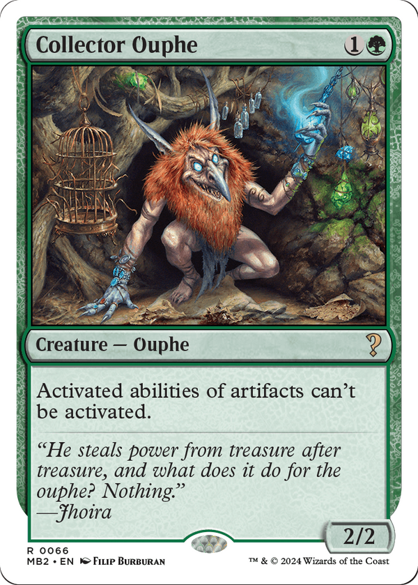 Collector Ouphe (White Border) (MB2-066) - Mystery Booster 2