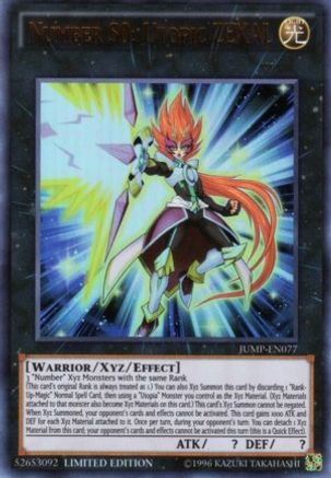 Number S0: Utopic ZEXAL (JUMP-EN077) - Shonen Jump Magazine Promos Limited