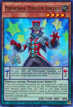 Performapal Pendulum Sorcerer (CT13-EN007) - 2016 Mega-Tins Limited
