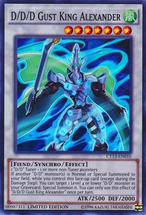 D/D/D Gust King Alexander (CT13-EN010) - 2016 Mega-Tins Limited