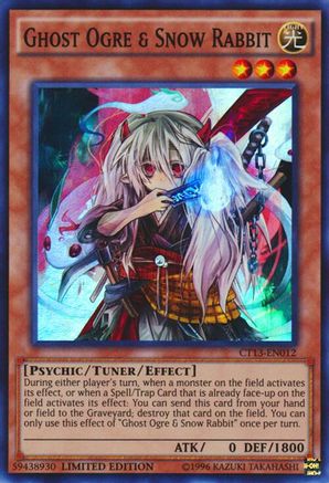 Ghost Ogre & Snow Rabbit (CT13-EN012) - 2016 Mega-Tins Limited