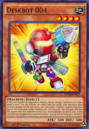 Deskbot 004 (MP16-EN017) - 2016 Mega-Tins Mega Pack 1st Edition