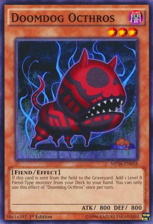 Doomdog Octhros (MP16-EN018) - 2016 Mega-Tins Mega Pack Unlimited