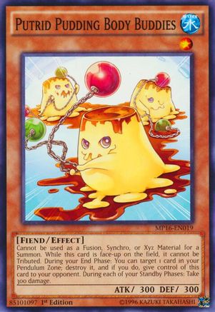 Putrid Pudding Body Buddies (MP16-EN019) - 2016 Mega-Tins Mega Pack Unlimited
