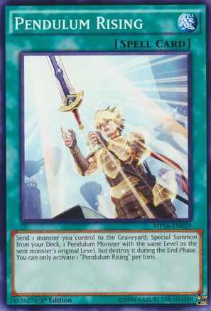 Pendulum Rising (MP16-EN029) - 2016 Mega-Tins Mega Pack 1st Edition