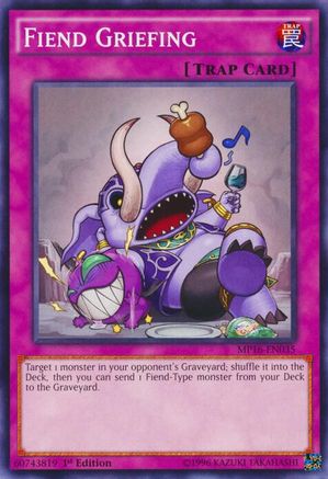 Fiend Griefing (MP16-EN035) - 2016 Mega-Tins Mega Pack Unlimited