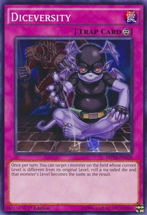 Diceversity (MP16-EN038) - 2016 Mega-Tins Mega Pack 1st Edition