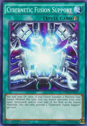 Cybernetic Fusion Support (MP16-EN042) - 2016 Mega-Tins Mega Pack 1st Edition