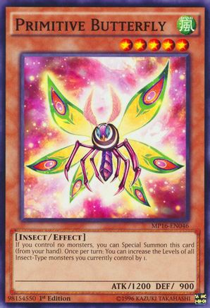 Primitive Butterfly (MP16-EN046) - 2016 Mega-Tins Mega Pack Unlimited