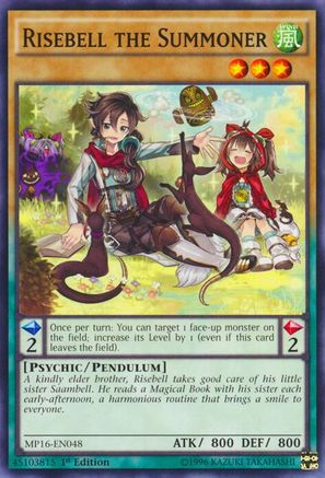 Risebell the Summoner (MP16-EN048) - 2016 Mega-Tins Mega Pack 1st Edition