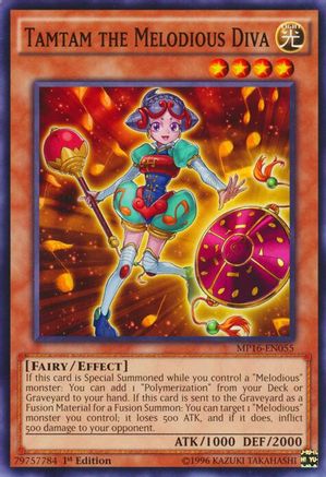 Tamtam the Melodious Diva (MP16-EN055) - 2016 Mega-Tins Mega Pack Unlimited