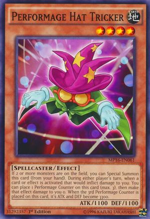 Performage Hat Tricker (MP16-EN061) - 2016 Mega-Tins Mega Pack 1st Edition