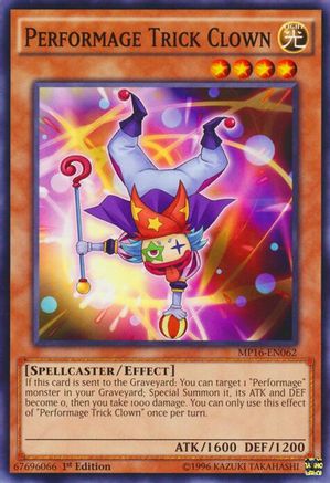 Performage Trick Clown (MP16-EN062) - 2016 Mega-Tins Mega Pack Unlimited