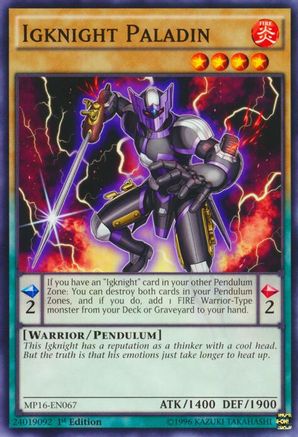 Igknight Paladin (MP16-EN067) - 2016 Mega-Tins Mega Pack Unlimited