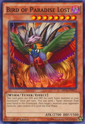 Bird of Paradise Lost (MP16-EN072) - 2016 Mega-Tins Mega Pack Unlimited
