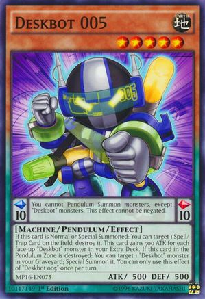 Deskbot 005 (MP16-EN075) - 2016 Mega-Tins Mega Pack Unlimited