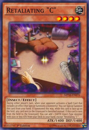 Retaliating "C" (MP16-EN076) - 2016 Mega-Tins Mega Pack 1st Edition