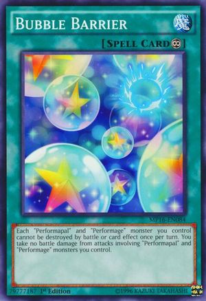 Bubble Barrier (MP16-EN084) - 2016 Mega-Tins Mega Pack 1st Edition