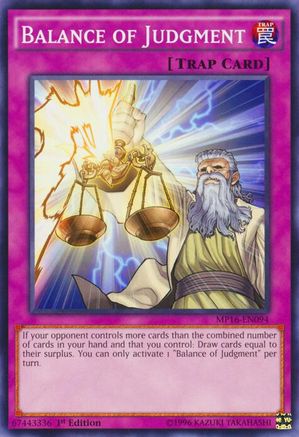 Balance of Judgment (MP16-EN094) - 2016 Mega-Tins Mega Pack Unlimited