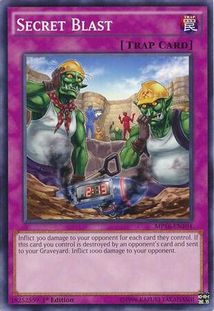 Secret Blast (MP16-EN104) - 2016 Mega-Tins Mega Pack Unlimited