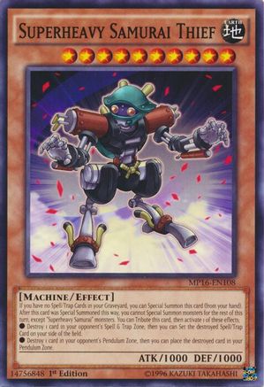 Superheavy Samurai Thief (MP16-EN108) - 2016 Mega-Tins Mega Pack Unlimited