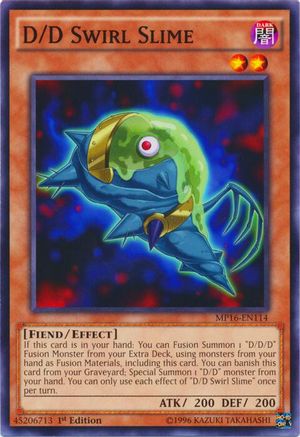 D/D Swirl Slime (MP16-EN114) - 2016 Mega-Tins Mega Pack Unlimited