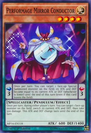 Performage Mirror Conductor (MP16-EN118) - 2016 Mega-Tins Mega Pack 1st Edition