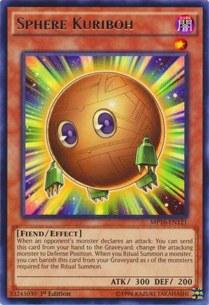 Sphere Kuriboh (MP16-EN121) - 2016 Mega-Tins Mega Pack 1st Edition