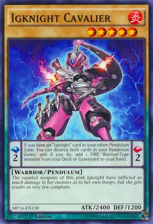 Igknight Cavalier (MP16-EN130) - 2016 Mega-Tins Mega Pack Unlimited