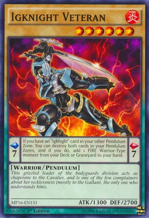 Igknight Veteran (MP16-EN131) - 2016 Mega-Tins Mega Pack Unlimited