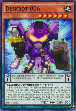 Deskbot 006 (MP16-EN133) - 2016 Mega-Tins Mega Pack Unlimited